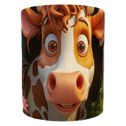 Mug vache personnalisable