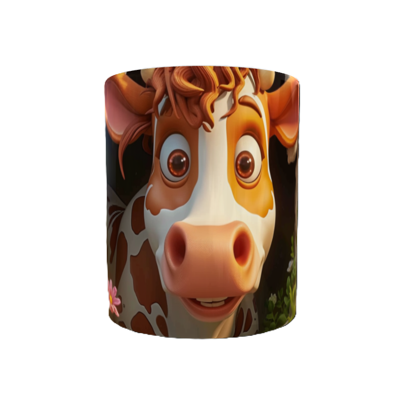 Mug vache personnalisable