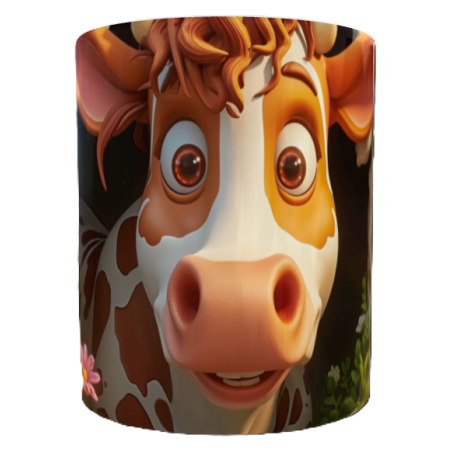 Mug vache personnalisable