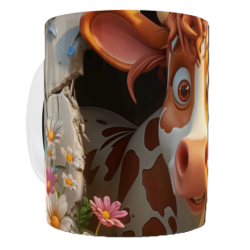 Mug vache personnalisable
