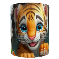 Mug bébé tigre personnalisable