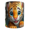 Mug bébé tigre personnalisable
