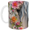 Mug cheval blanc personnalisable