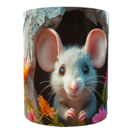 Mug souris personnalisable