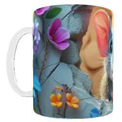 Mug souris personnalisable