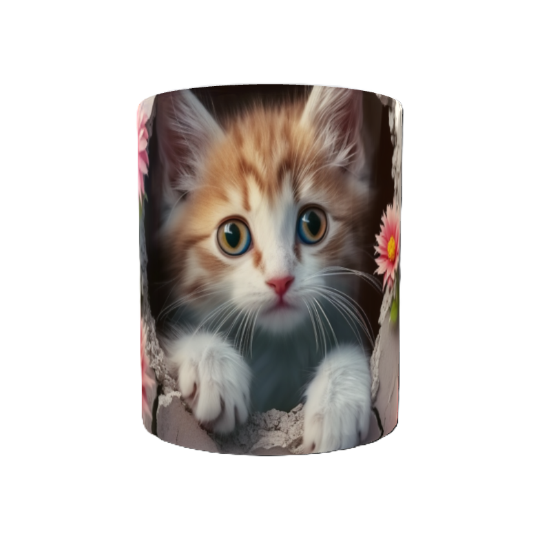 Mug chaton personnalisable