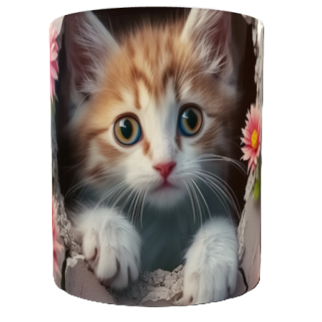 Mug chaton personnalisable