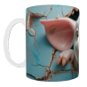 Mug cochon personnalisable