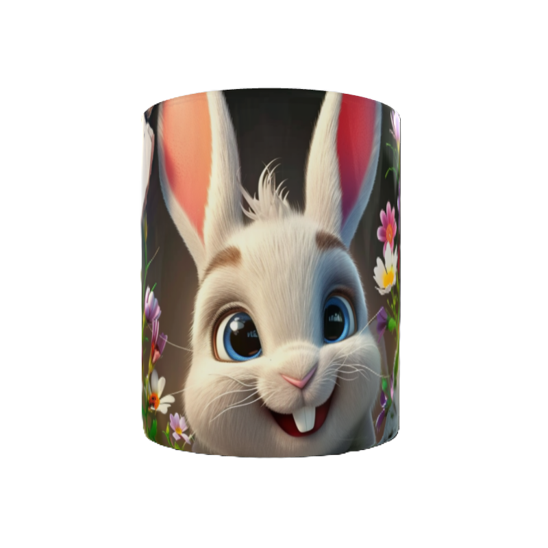 Mug lapin personnalisable