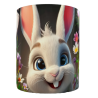 Mug lapin personnalisable