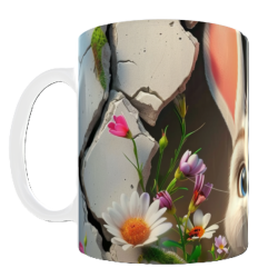 Mug lapin personnalisable