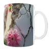 Mug  chaton blanc personnalisable
