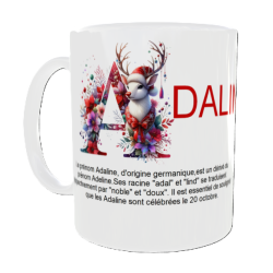 Mug nominatif personnalisable