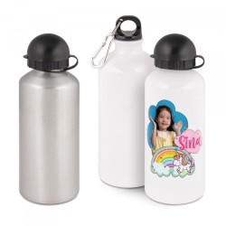 Bouteille d'eau en aluminium de 500 ml personnalisée