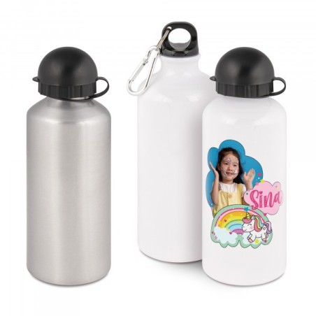 Bouteille d'eau en aluminium de 500 ml personnalisée