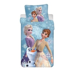 Disney Mickey Joyeux Enfant : parure de lit 100×135 cm, 40×60 cm