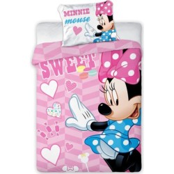 Disney Minnie  Sweet  children's bedding set 100x135cm, 40x60 cm