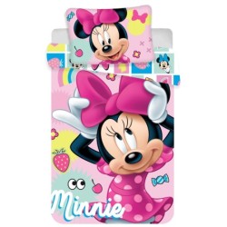Parure de lit pour enfant Disney Minnie 100×135 cm, 40×60 cm