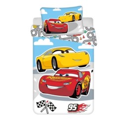 Housse de couette pour enfant Disney Cars Road 100×135cm, 40×60 cm