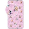 Drap housse élastique Disney Princess Royal 90x200 cm
