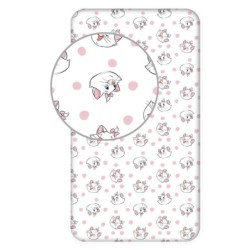 Drap housse Disney Marie Gentle 90x200 cm