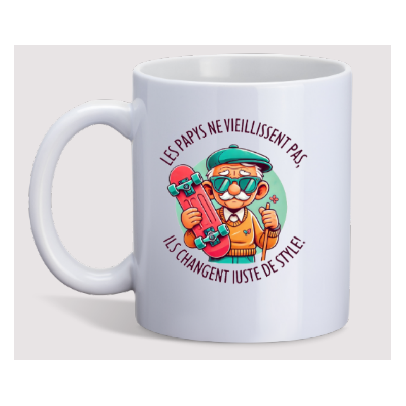 MUG LES PAPYS NE VIEILLISSENT PAS,