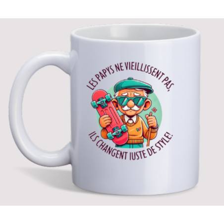 MUG LES PAPYS NE VIEILLISSENT PAS,