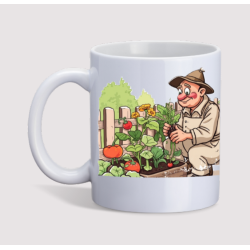 MUG PAPY ET LE JARDIN