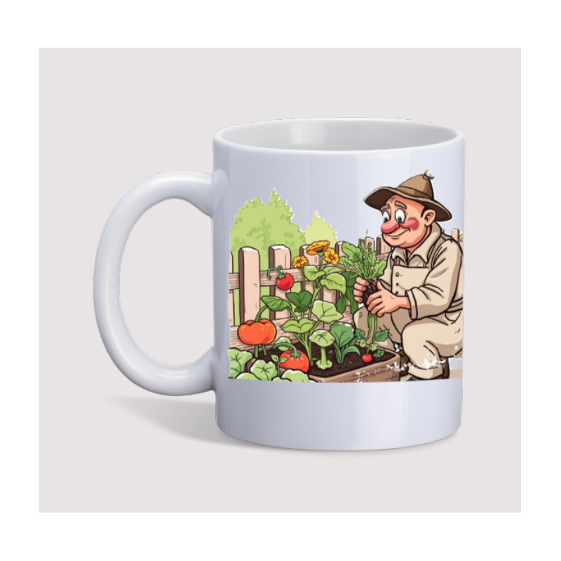 MUG PAPY ET LE JARDIN