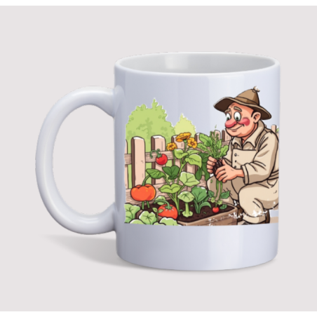 MUG PAPY ET LE JARDIN