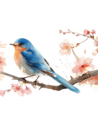 motif effet aquarelle